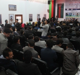 گرامی داشت روز خبرنگار از سوی دفتر ساحوی مرکز خبرنگاران در بلخ